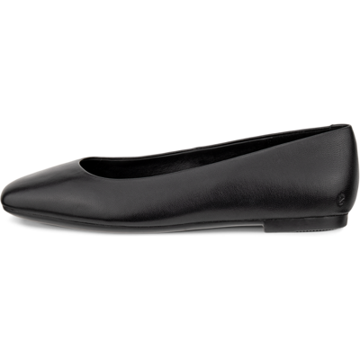 ECCO Margot - Women's Leather Ballerina - Black ECCO Margot - Women's Leather Ballerina - Black