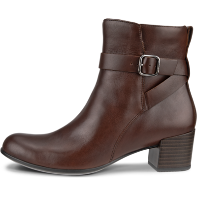 ECCO Dress Classic 35 - Women's Leather Ankle Boot - Brown ECCO Dress Classic 35 - Women's Leather Ankle Boot - Brown
