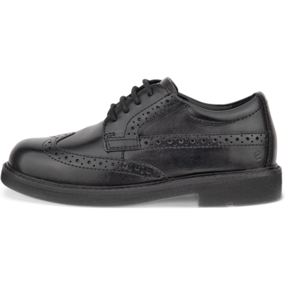 ECCO Metropole London - Kids' Leather Wingtip Shoe - Black ECCO Metropole London - Kids' Leather Wingtip Shoe - Black
