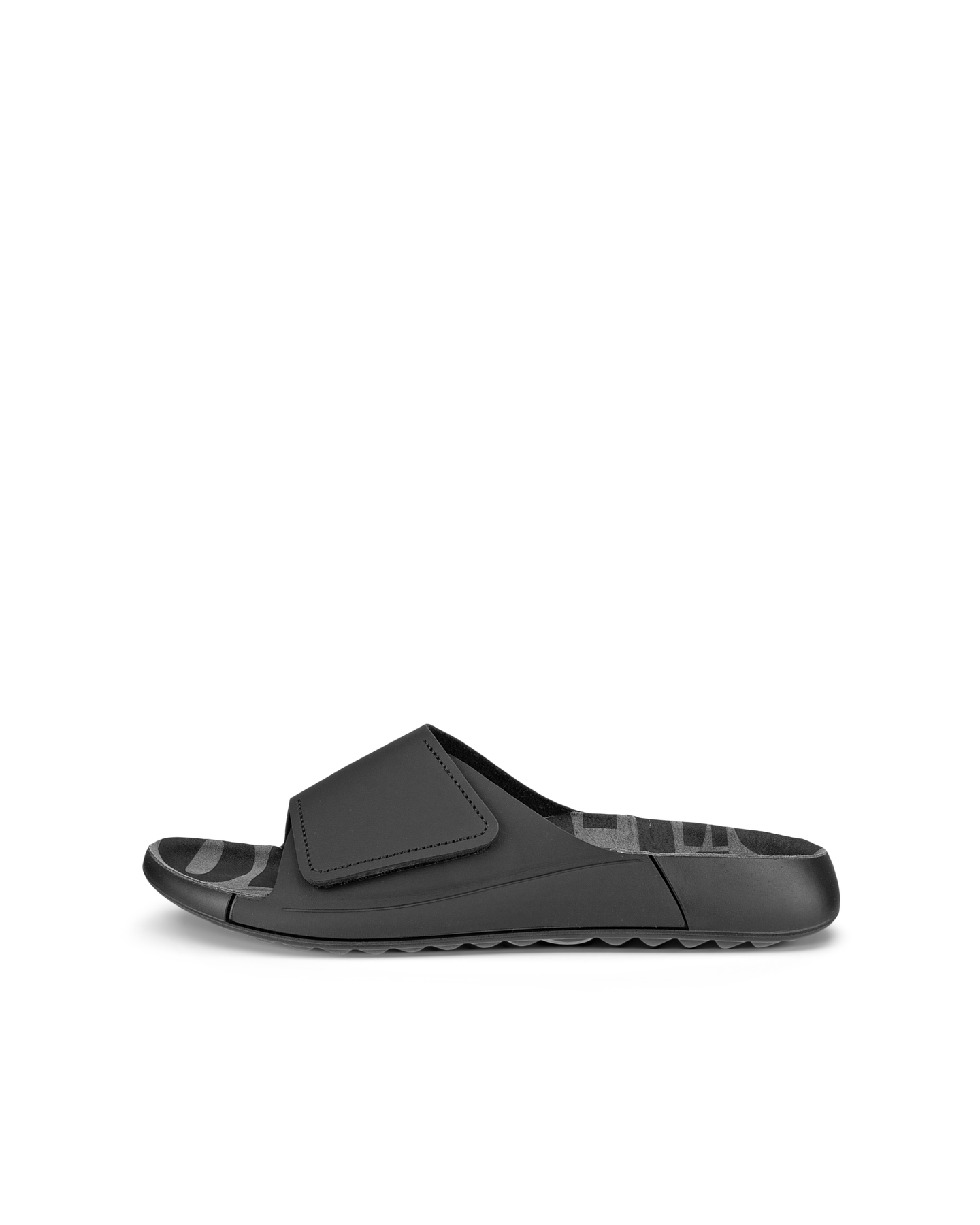 ECCO Women's Cozmo Slide Sandal Size 12 Leather Black