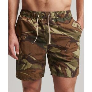 Superdry Men's Ripstop Recycled Swim Shorts Green Size: L - L