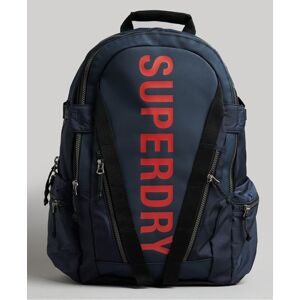 Superdry Men's Mountain Tarp Graphic Backpack Navy Size: 1SIZE