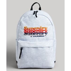 Superdry Women's Graphic Montana Backpack Light Grey Size: 1SIZE