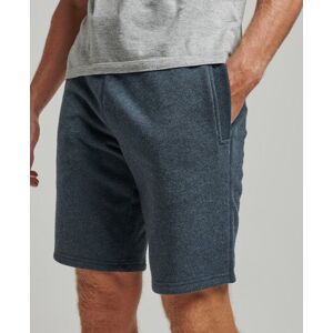 Superdry Men's Vintage Logo Embroidered Jersey Shorts Navy Size: Xxl - XXL