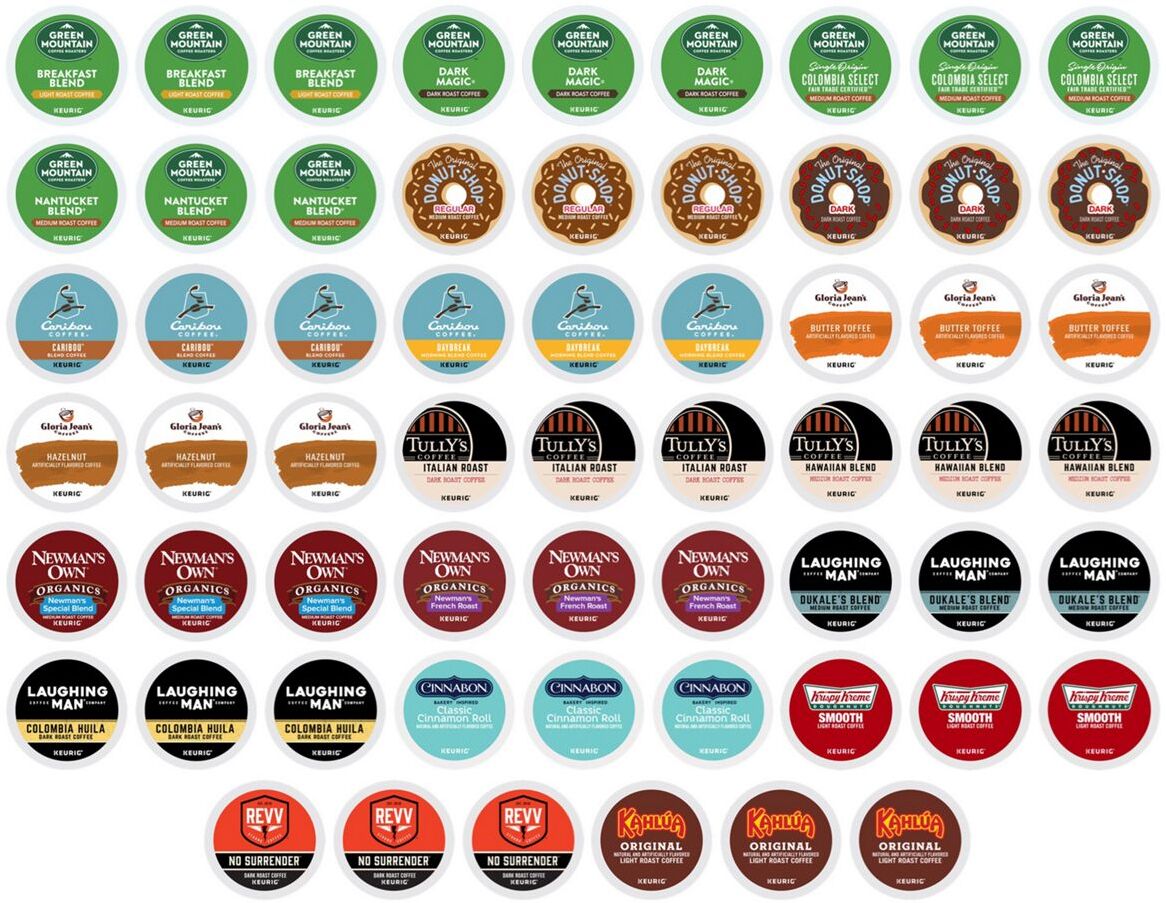 Keurig Coffee Lovers' Collection Variety Pack K-Cup® Box 60 Ct - Kosher Single Serve Pods