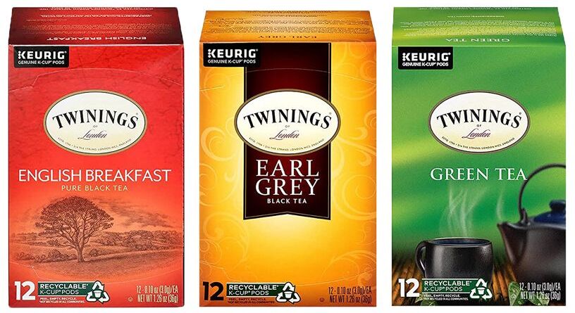 Twinings Tea Sampler Variety Pack K-Cup® Box 36 Ct