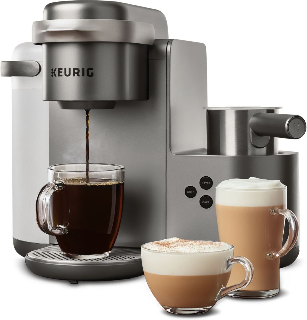 Keurig K-Café Special Edition Single Serve Coffee Latte & Cappuccino Maker - Nickel