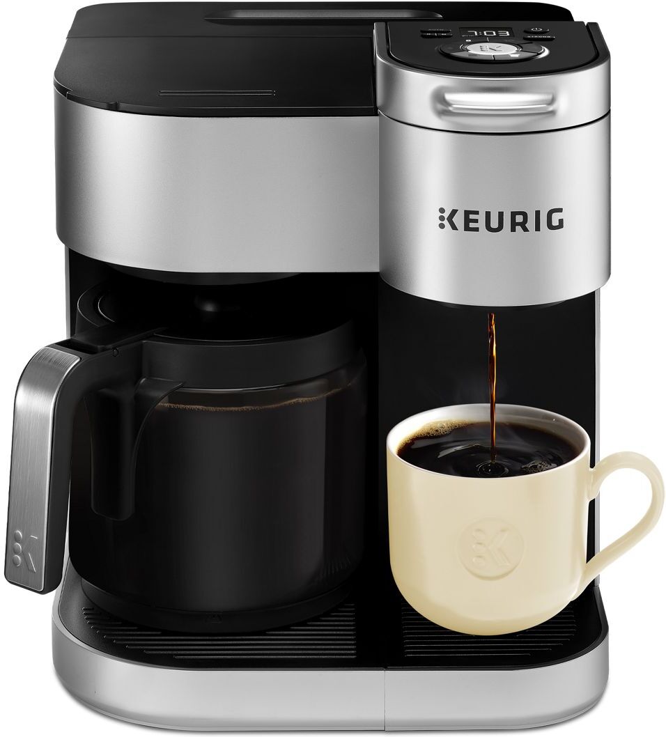 Keurig K-Duo Special Edition Single Serve & Carafe Coffee Maker - Silver