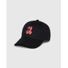 Psycho Bunny Mens Groves Baseball Hat - B6A556C2HT 001 BLACK / O/S - O/S