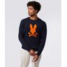 Psycho Bunny Mens Palmdale Sweater - B6E729A2SW 410 NAVY / M - M