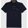 Psycho Bunny Mens Byram Sport Polo - B6K332Z1PB 410 NAVY / XXS - XXS