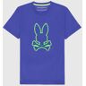 Psycho Bunny Mens Santa Monica Embroidered Graphic Tee - B6U842A2PC 485 LIBERTY / XXXL - 9 - XXXL - 9