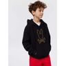 Psycho Bunny Kids Beaumont Hoodie - B0H700A2FT 001 BLACK / M/10-12 - M/10-12