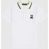 Psycho Bunny Kids Plano Pique Polo - B0K334Z1PC 100 WHITE / 3T - 3T