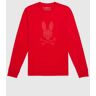 Psycho Bunny Kids Sacramento Long Sleeve Tee - B0T695A2PC 621 BRILLIANT RED 2 / L/14-16 - L/14-16