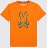 Psycho Bunny Kids Santa Monica Embroidered Graphic Tee - B0U842A2PC 872 DRAGON FIRE / 2T - 2T