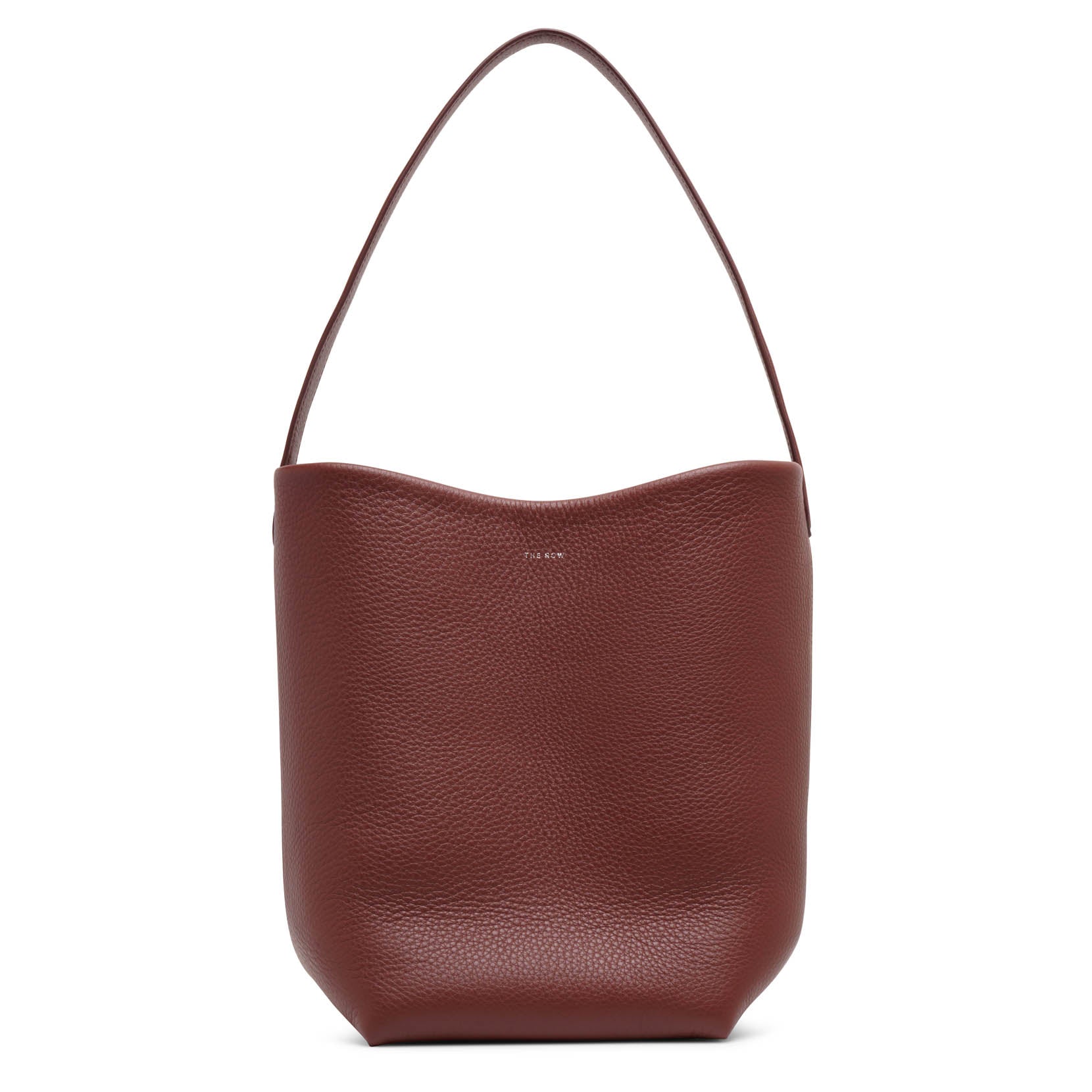 The Row Medium N/S dark brown tote bag - brown - one size