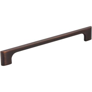 Jeffrey Alexander 286-192 Leyton 7-9/16 Inch Center to Center Handle Cabinet Pull Brushed Oil Rubbed Bronze Cabinet Hardware Pulls Handle