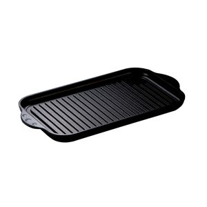 Thermador TGRILLPANX 17” x 9” Induction Grill Pan Black Cooking Appliance Accessories and Parts Range Accessories Griddle Plates