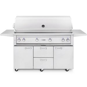 Lynx Grills L54TRF-NG Professional 98000 BTU 61 Inch Wide Natural Gas Freestanding Grill Stainless Steel Outdoor Cooking BBQ Grills Free Standing BBQ