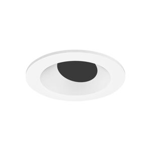 Tech Lighting EN3RFW-W Entra 3" Round Flanged Wall Wash Recessed Trim White Recessed Lights Recessed Trims