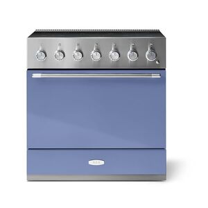 AGA AMC36IN Mercury Series 36 Inch Wide 4.9 Cu. Ft. Slide In Induction Range with True European Convection Carnaby Blue Cooking Appliances Ranges