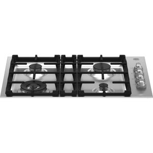 Bertazzoni MAST304QXE Master 30 Inch Wide 4 Burner Gas Cooktop Stainless Steel Cooking Appliances Cooktops Gas Cooktops