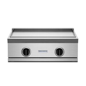 BlueStar RGTNB24GV2L Nova Series 24 Inch Wide Built-In Liquid Propane Cooktop with Griddle Stainless Steel Cooking Appliances Cooktops Gas Rangetops