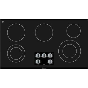 Bosch NEM5666UC 36 Inch Electric Cooktop with Dual Elements Black Cooking Appliances Cooktops Electric Cooktops