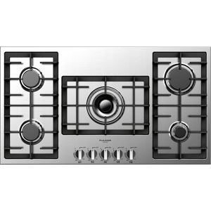 Fulgor Milano F4GK361 36 Inch Wide Gas Cooktop with Electric Re-Ignition from the 400 Series Stainless Steel Cooking Appliances Cooktops Gas Cooktops
