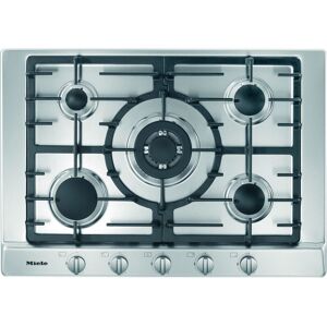Miele KM2032G 30 Inch Wide 5 Burner Gas Cooktop Stainless Steel Cooking Appliances Cooktops Gas Cooktops