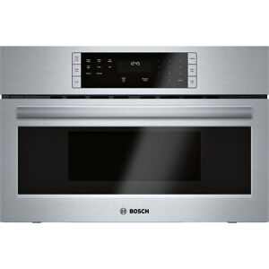 Bosch HMB50152UC 1.6 Cu. Ft. 30 Inch Wide Built-In Microwave Oven with Sensor Cooking Stainless Steel Cooking Appliances Microwave Ovens Built In