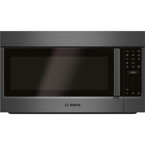 Bosch HMV8044U 30 Inch Wide 1.8 Cu. Ft. 1000 Watt Over-the-Range Microwave with Sensor and Weight Control Black Stainless Steel Cooking Appliances