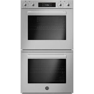 Bertazzoni PROF30FDEXT Professional 30 Inch Wide 8.2 Cu. Ft. Double Electric Oven Stainless Steel Cooking Appliances Wall Ovens Double Wall Ovens