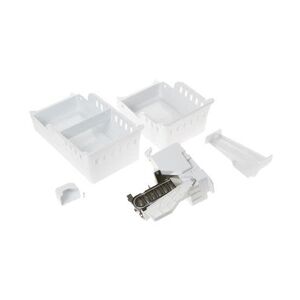 GE IM5D Optional Second Icemaker Kit for Use with Select GE Refrigerators White Refrigeration Appliance Accessories and Parts Full Size Refrigerator