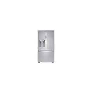 LG LRFXC2416 24 Cu. Ft. Smart Wi-Fi Enabled Counter Depth Refrigerator with Craft Ice Maker Stainless Steel Refrigeration Appliances Full Size