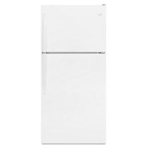 Whirlpool WRT108FFD 30 Inch Wide 18.25 Cu. Ft. Top Freezer Refrigerator with Flexi-Slide Bin White Refrigeration Appliances Full Size Refrigerators