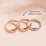 Merci Maman Personalized Name Ring