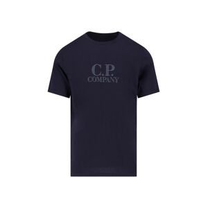 C.P. Company '30/1' Logo T-Shirt - Blue - male - Size: XL
