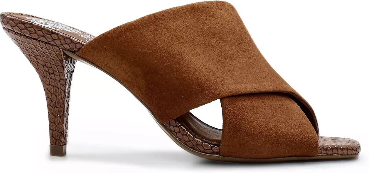 Women's Vince Camuto Rehnya Mules Shoes Size 10 Warm Caramel