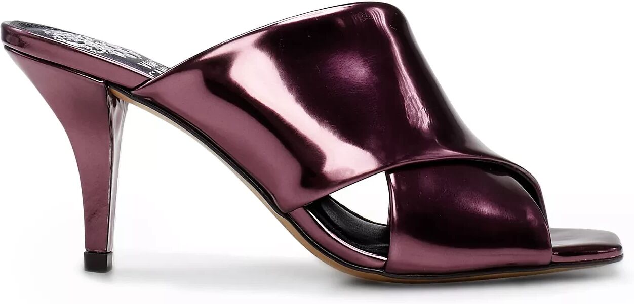 Women's Vince Camuto Rehnya Mules Shoes Size 8 Plum Metallic