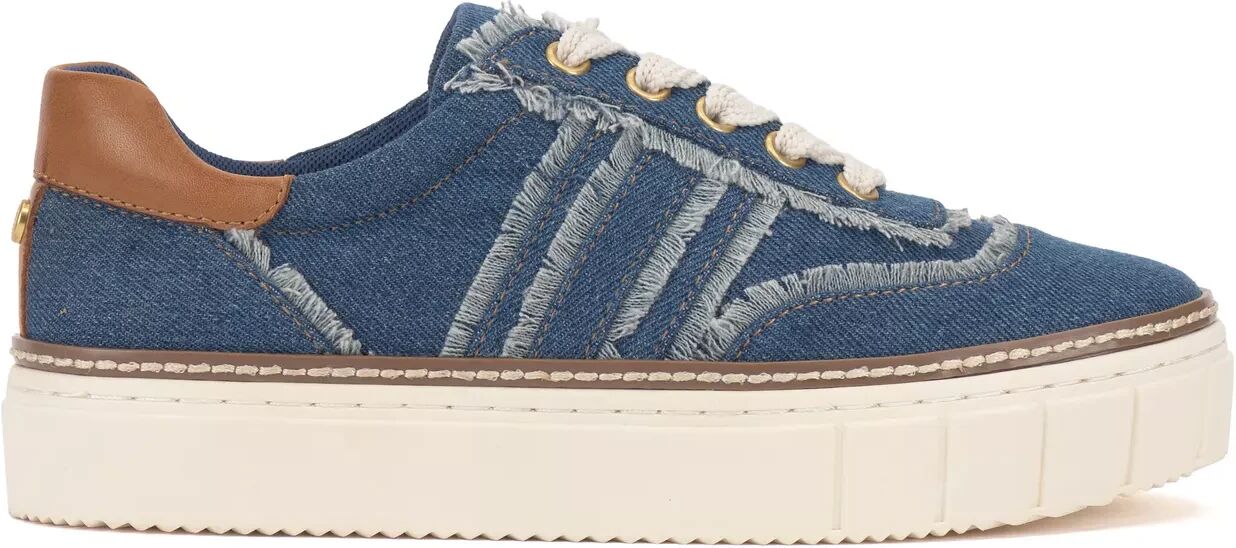 Women's Vince Camuto Reilly Sneakers Size 6 Elemental Indigo Denim