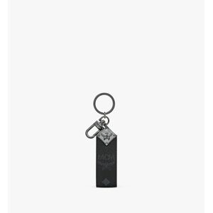 MCM Aren Diamond Logo Key Holder In Visetos BLACK male 001