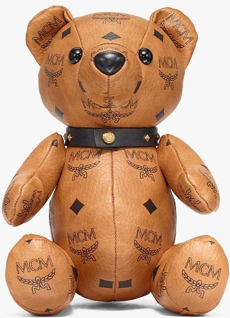 Mcm Park Doll In Visetos COGNAC unisex SBR