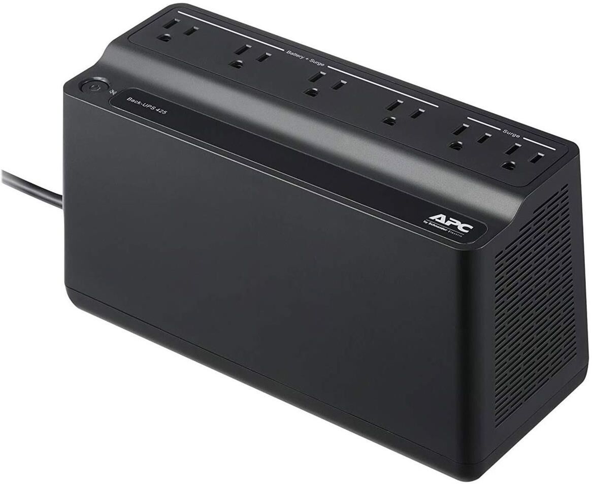 American Power Conversion (APC) Back-UPS BE425M 255W Power Supply, 6-Outlet