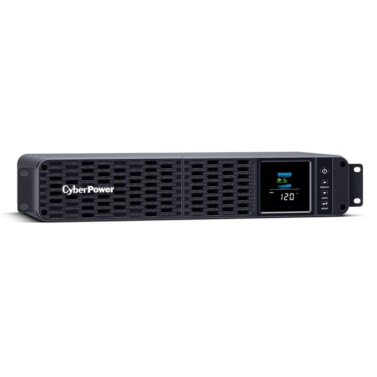 CyberPower CP1500PFCRM2U 1500VA/1000W Rackmount PFC Sinewave UPS, 8x NEMA 5-15R