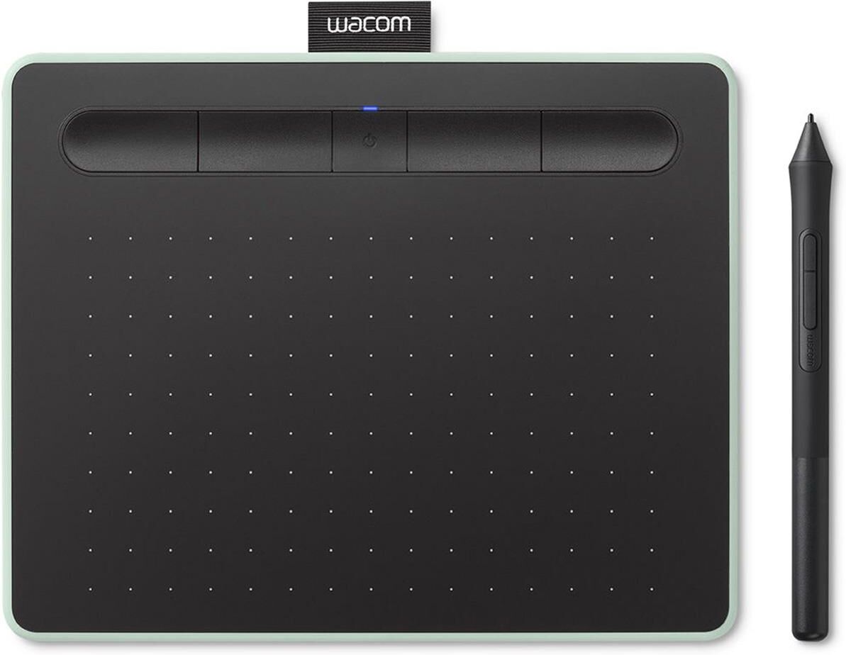 Wacom Intuos Bluetooth Creative Pen Tablet, Small, Pistachio Green