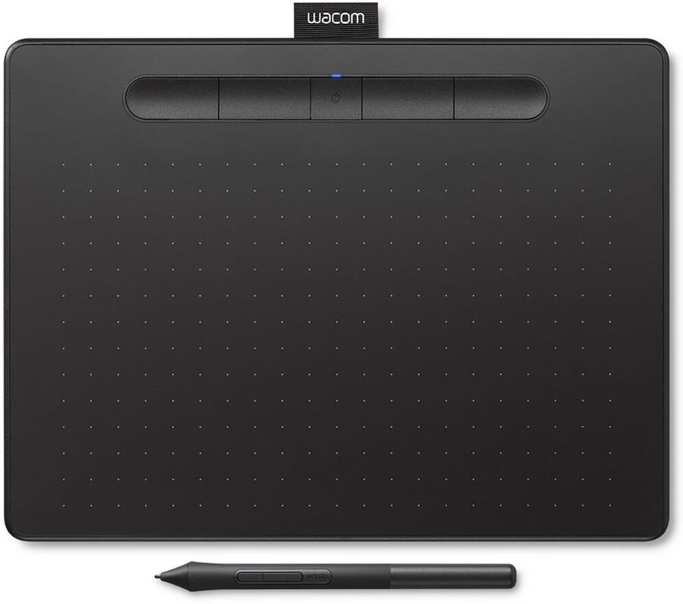 Wacom Intuos Creative Bluetooth Pen Tablet, Medium, Black