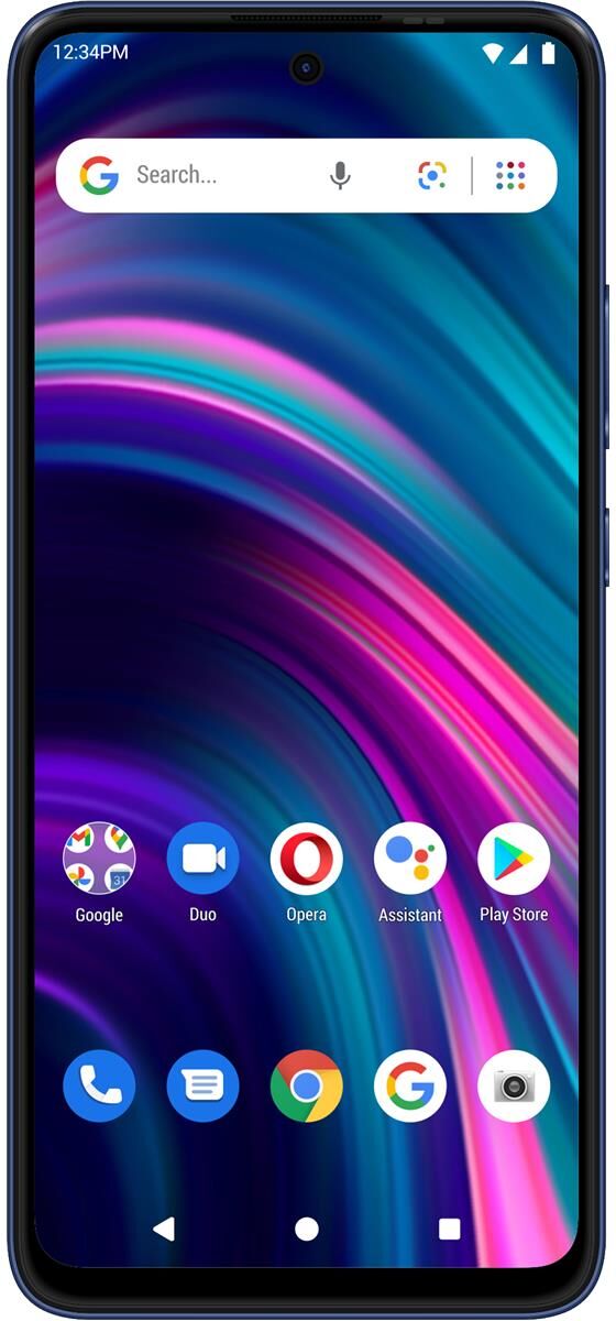 BLU G91s 6.8&quot; FHD+ 128GB Dual-SIM 4G LTE GSM Smartphone, 4GB RAM, Unlocked, Blue