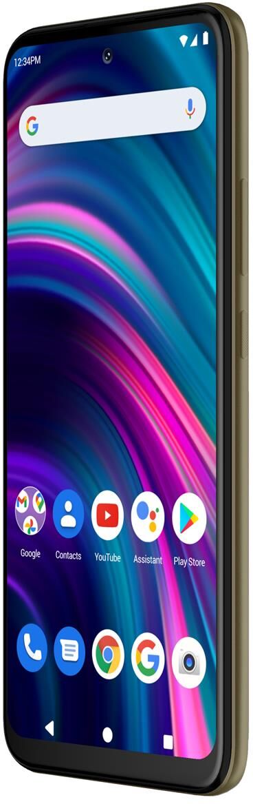 BLU G71+ 6.5&quot; HD+ 128GB 2-SIM 4G LTE Smartphone, 4GB,Unisoc T610,Unlocked,Bronze